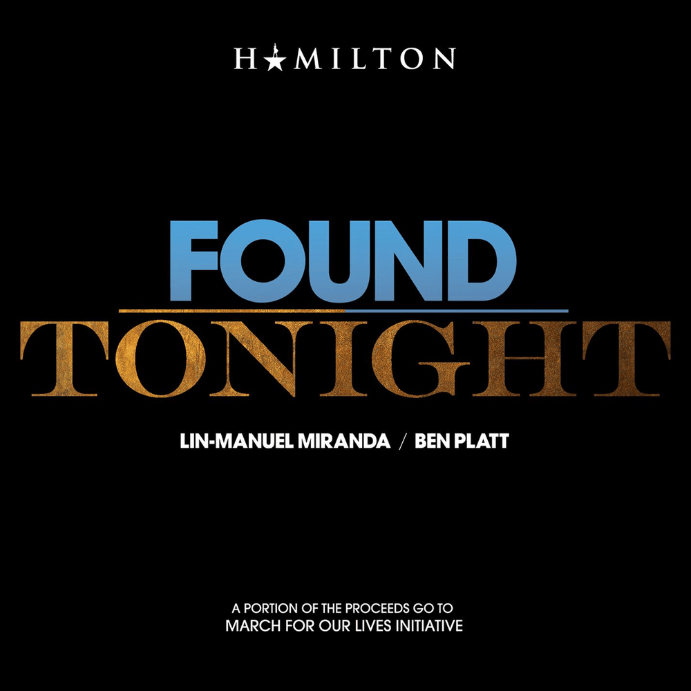 Album cover art for "Found / Tonight" by Lin-Manuel Miranda