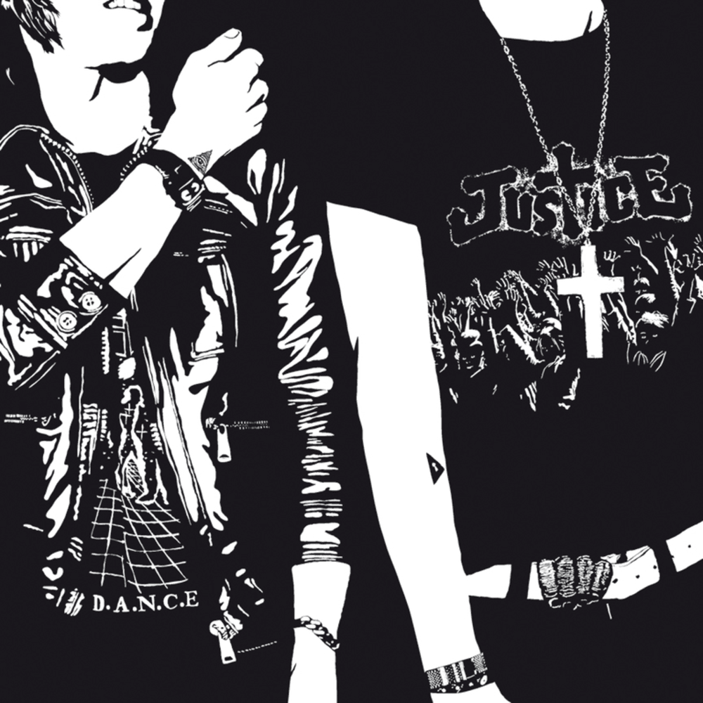 Album cover art for "D.A.N.C.E. (Extended Mix)" by Justice