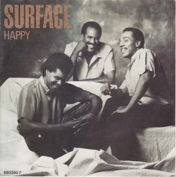 Album cover art for "Happy" by Surface