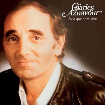 Album cover art for "Ils sont tombés" by Charles Aznavour