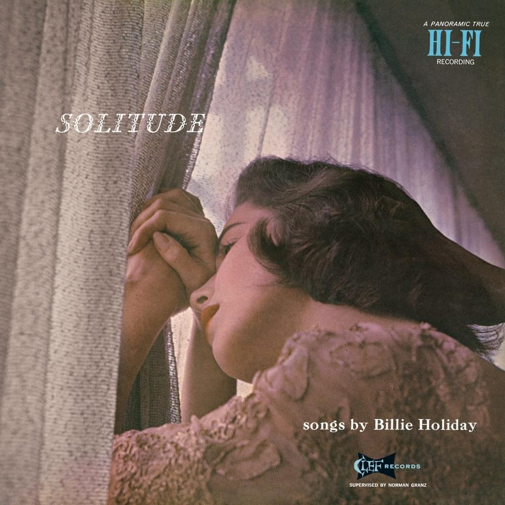 Album cover art for "Tenderly" by Billie Holiday