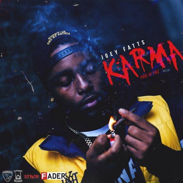 Album cover art for "Karma" by Joey Fatts