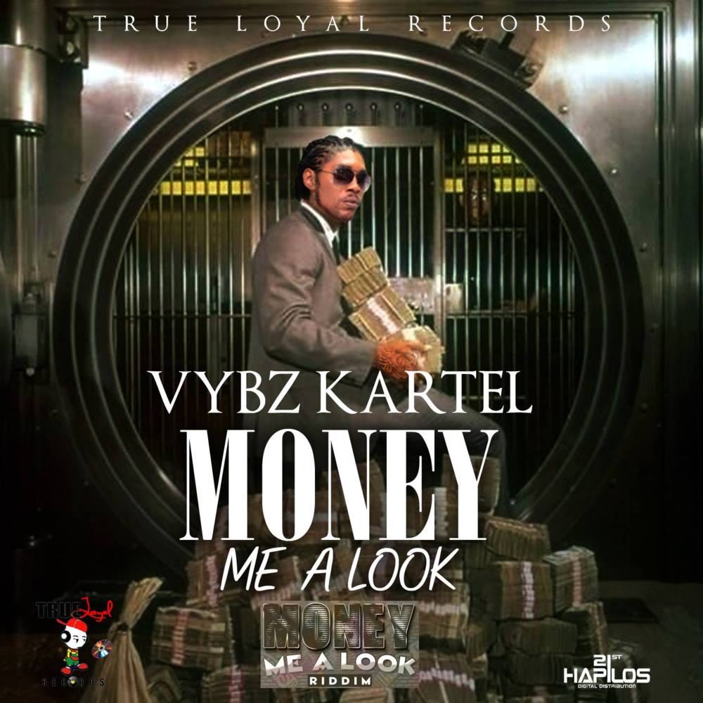 Album cover art for "Money Me A Look" by Vybz Kartel