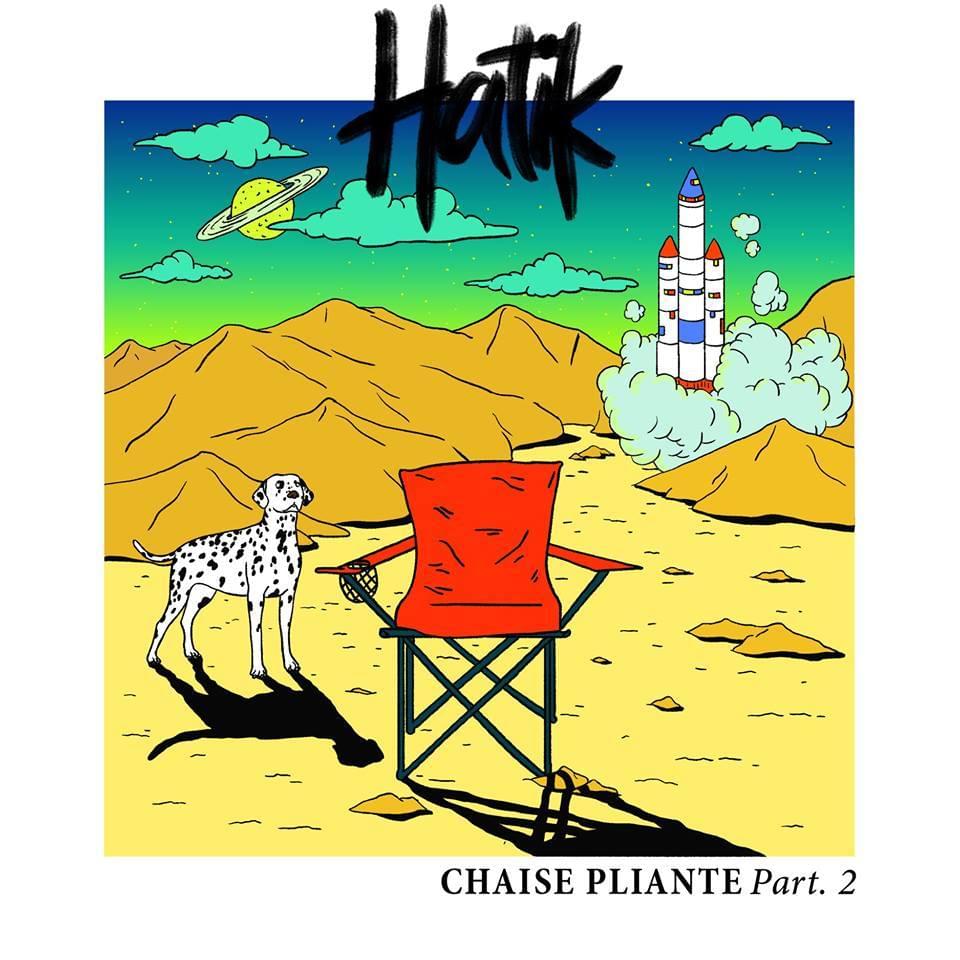 Album cover art for "Chaise pliante, pt. 2" by Hatik