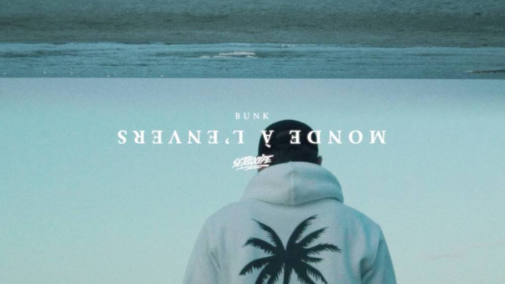 Album cover art for "Monde � lenvers" by Bunk & Jiddy