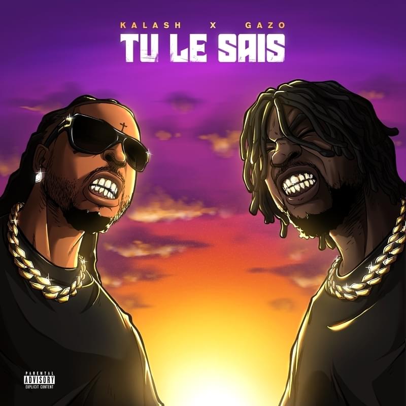 Album cover art for "Tu le sais" by Kalash & Gazo