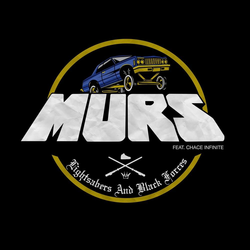 Album cover art for "Lightsabers and Black Forces" by Murs & Chace Infinite