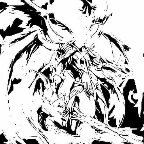 Album cover art for "THRONE" by Zweihandr