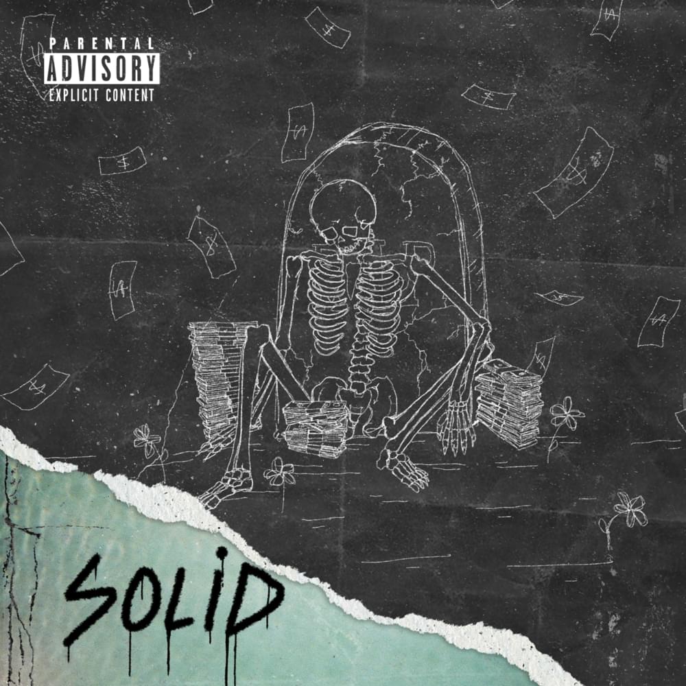 Album cover art for "Solid" by Yung Pinch