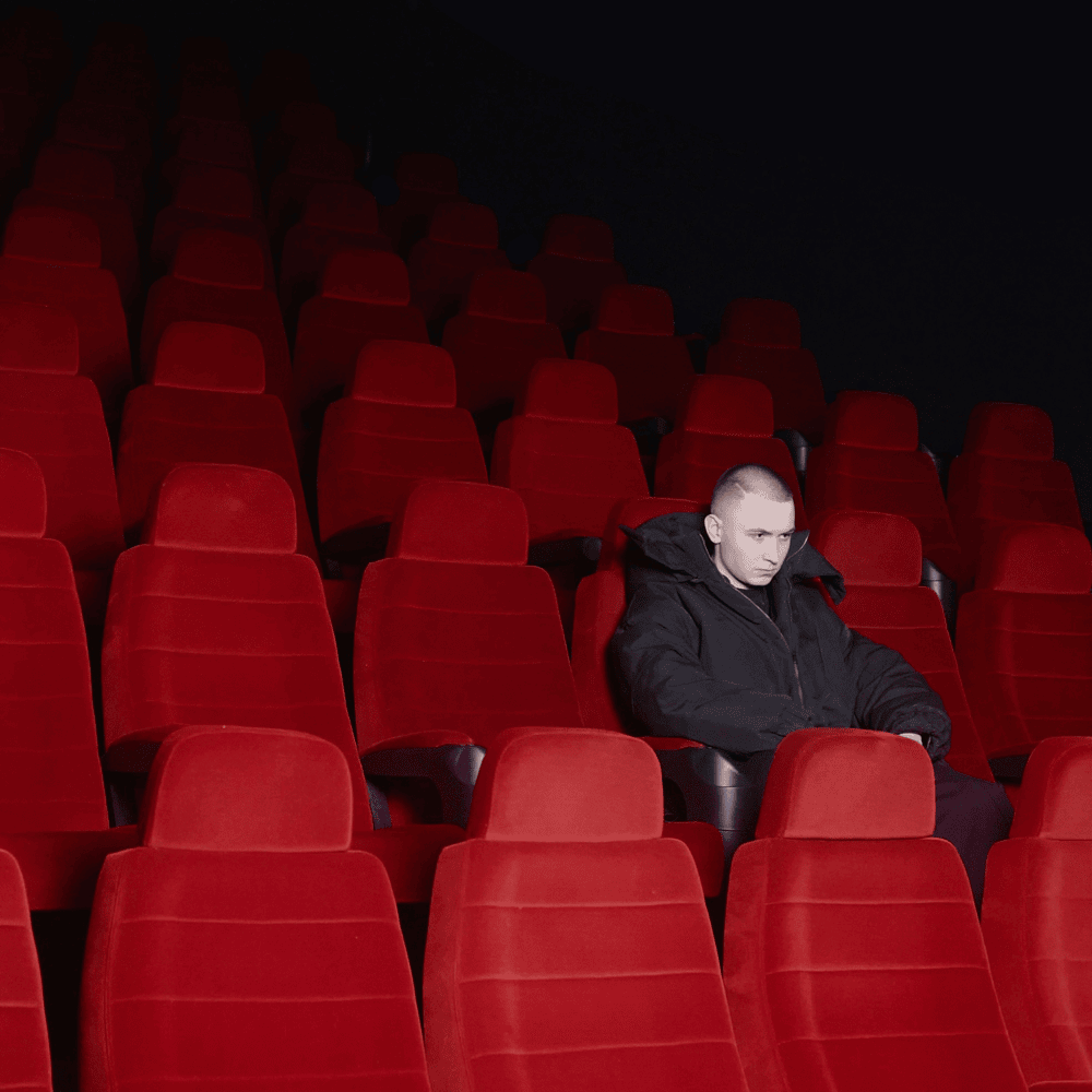 Album cover art for "nie jestem romantyczny" by Zeamsone