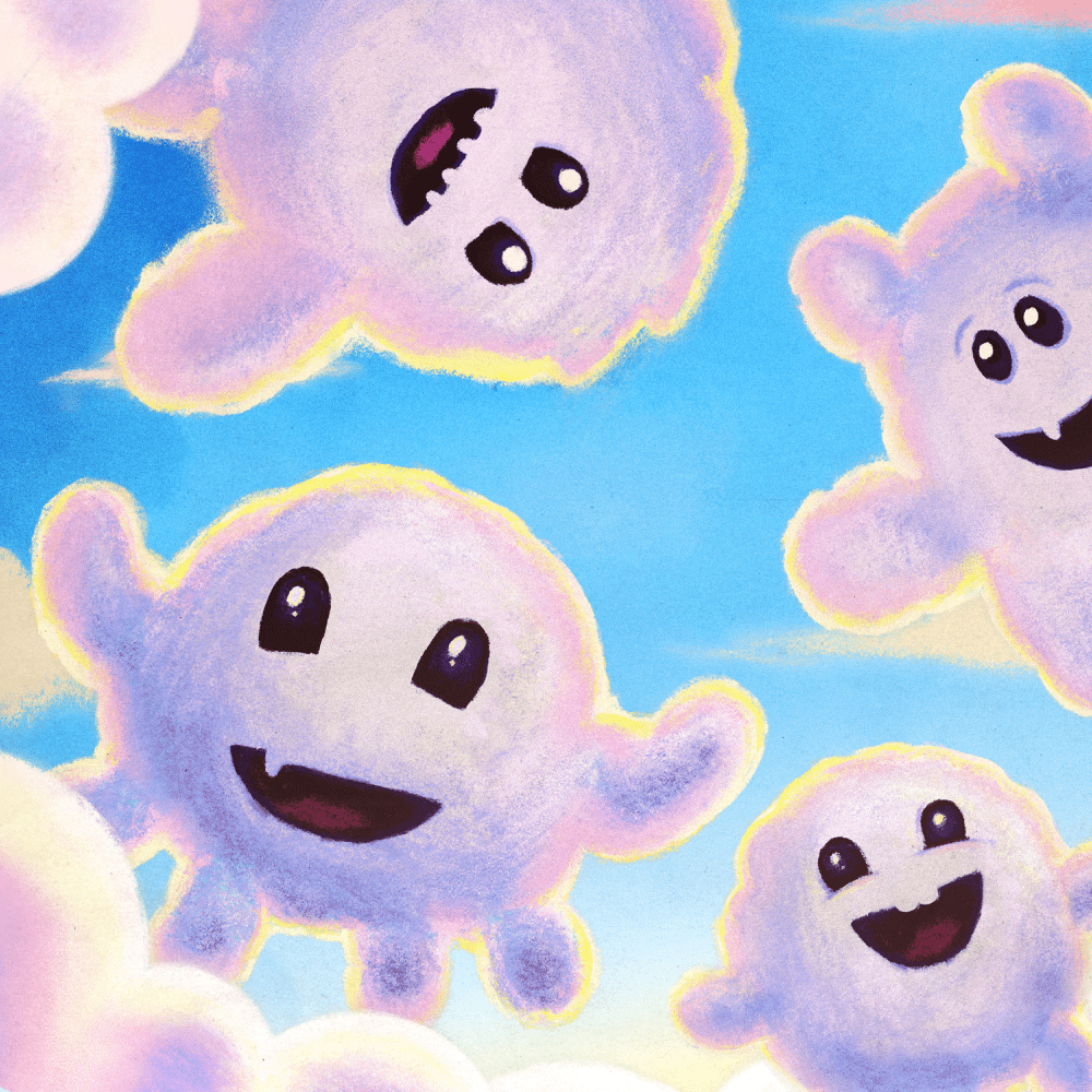 Album cover art for "How High" by Louis The Child