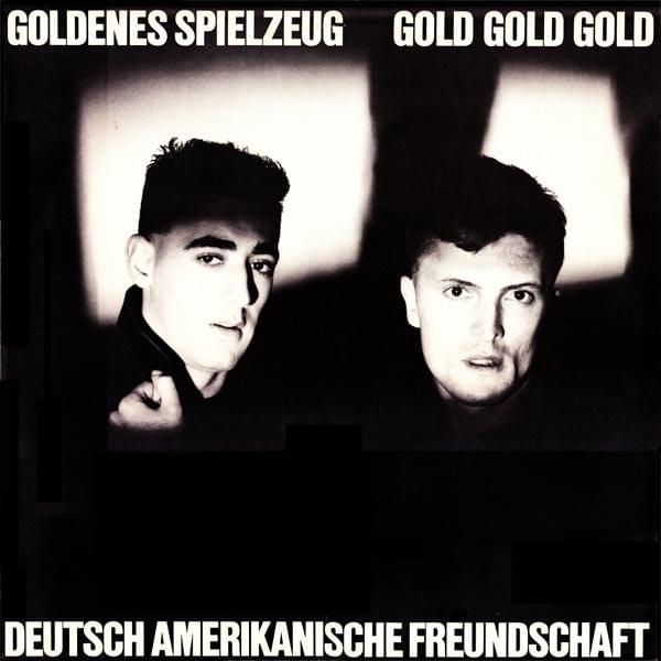 Album cover art for "Goldenes Spielzeug" by DAF