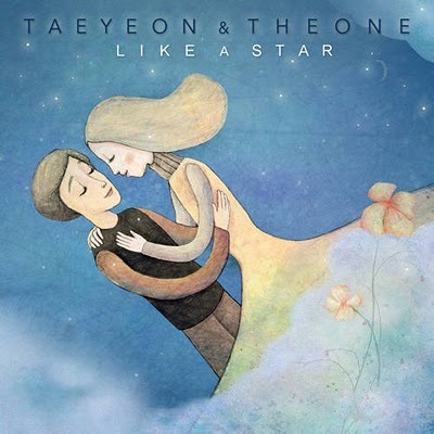 Album cover art for "별처럼 (Like A Star)" by TAEYEON (태연)