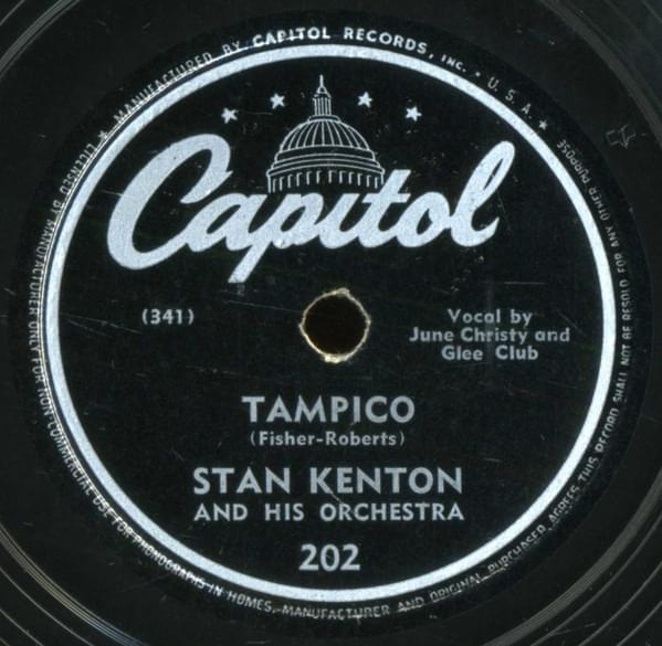 Album cover art for "Tampico" by Stan Kenton & June Christy