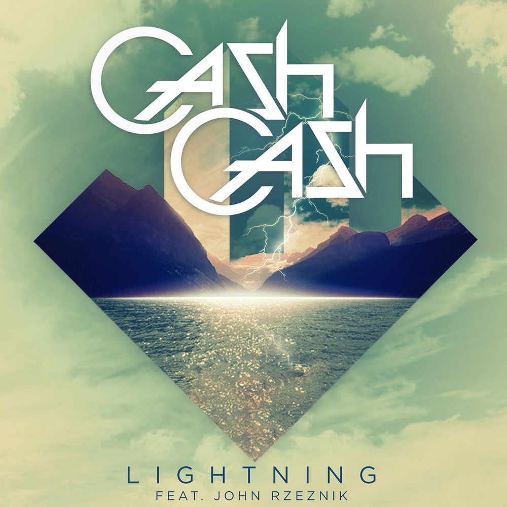 Album cover art for "Lightning" by Cash Cash & John Rzeznik