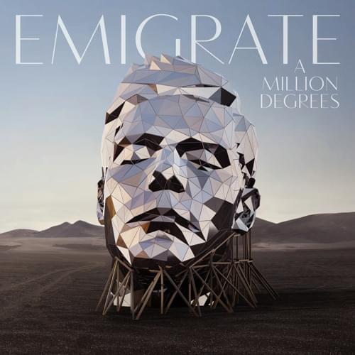 Album cover art for "A Million Degrees" by Emigrate