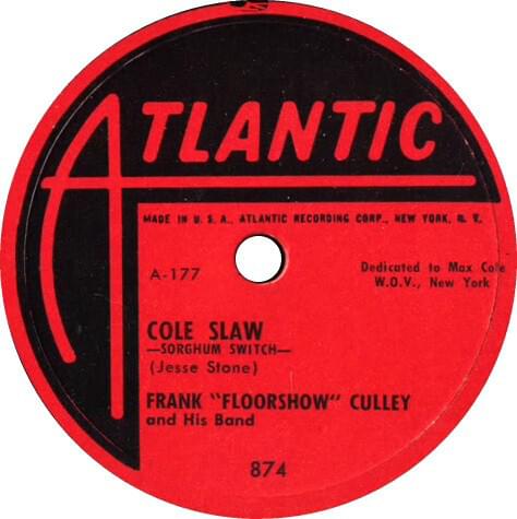 Album cover art for "Cole Slaw" by Frank Culley