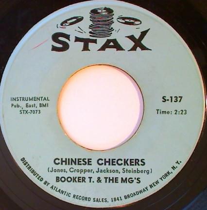 Album cover art for "Chinese Checkers" by Booker T. & The MG’s