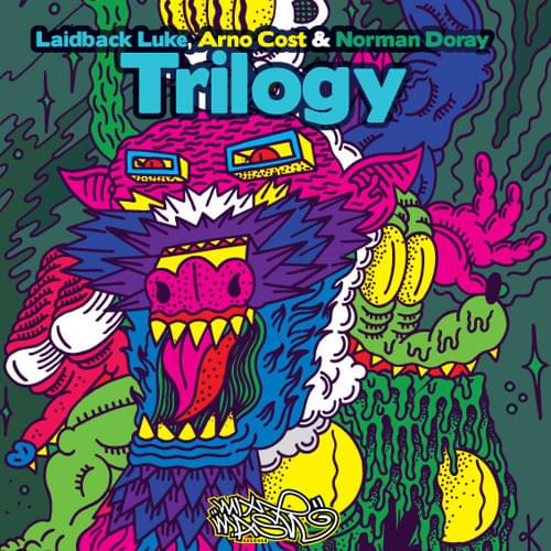 Album cover art for "Trilogy" by Axtone Records