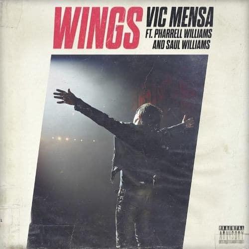 Album cover art for "Wings" by VIC MENSA & Saul Williams & Pharrell Williams