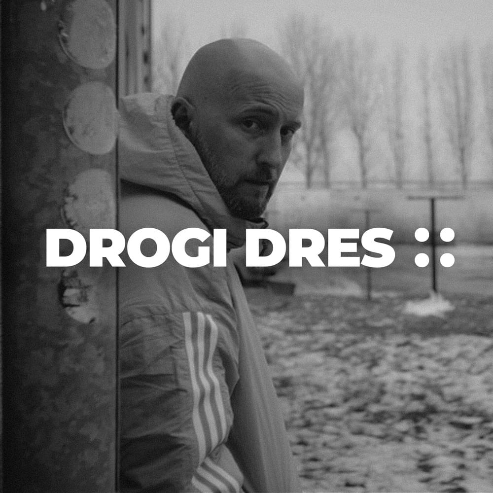 Album cover art for "Drogi dres" by Małpa