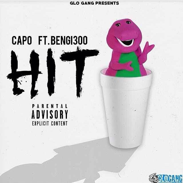 Album cover art for "Hit" by Capo (GBE) & Benji Glo