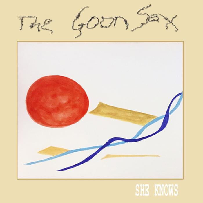 Album cover art for "She Knows" by The Goon Sax