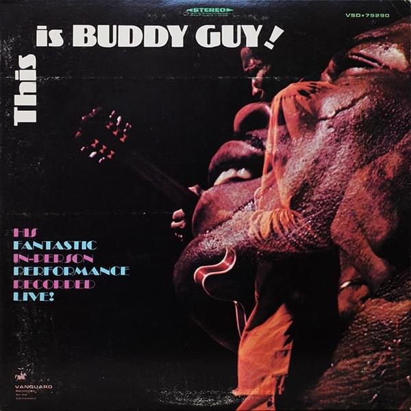 Album cover art for "Knock On Wood" by Buddy Guy