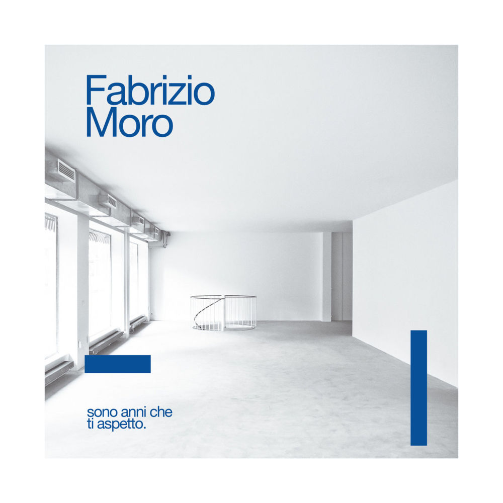Album cover art for "Sono anni che ti aspetto" by Fabrizio Moro