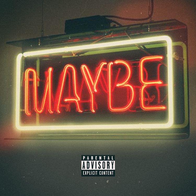 Album cover art for "Maybe" by JG