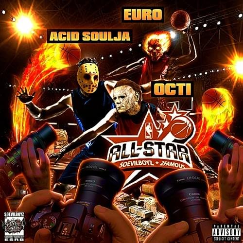 Album cover art for "Tiny Pants Gang" by Acid Souljah & Wintercastle & Octi