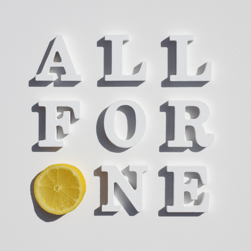 Cover image for All for One - Single