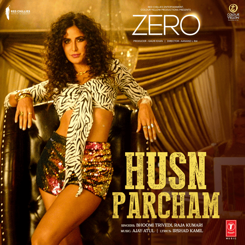Album cover art for "Husn Parcham" by Bhoomi Trivedi