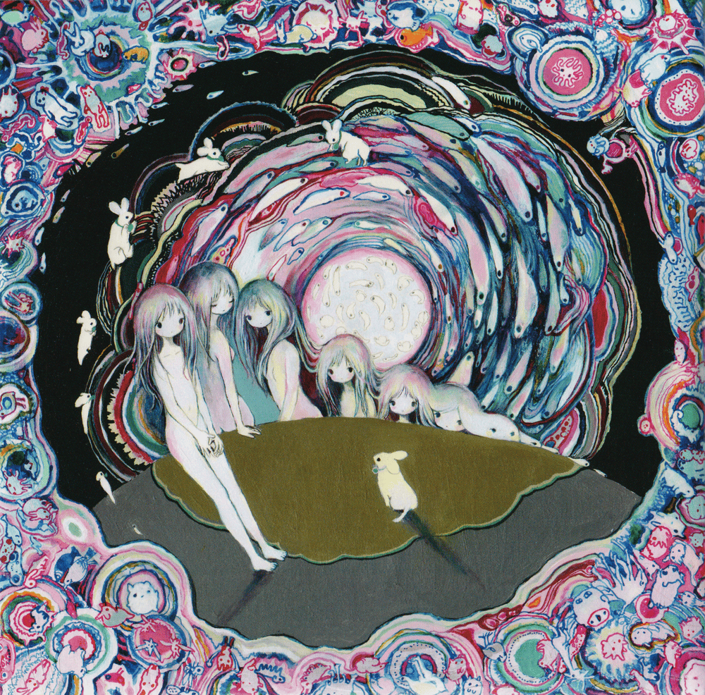 Album cover art for "稚魚の夢 (Chigyo no Yume)" by きくお (Kikuo) & ​si_ku (しーく)