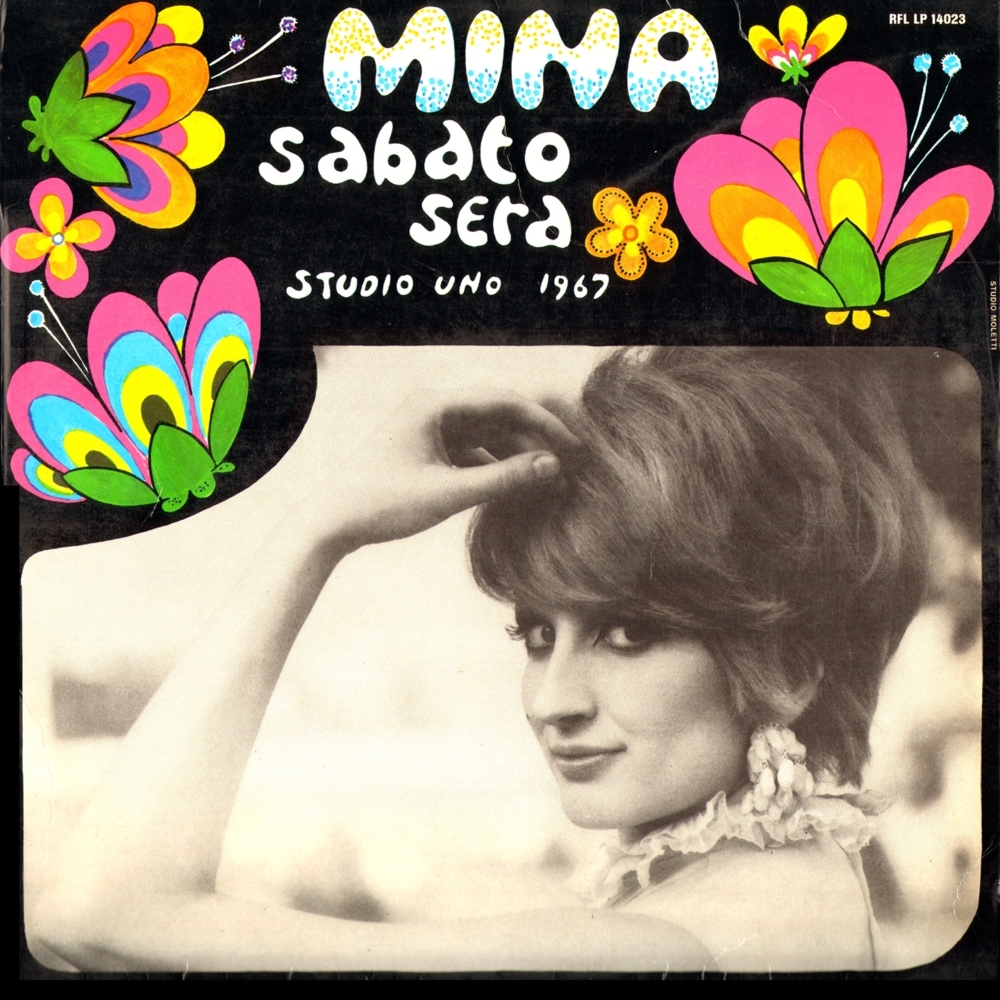 Album cover art for "Portami con te" by Mina