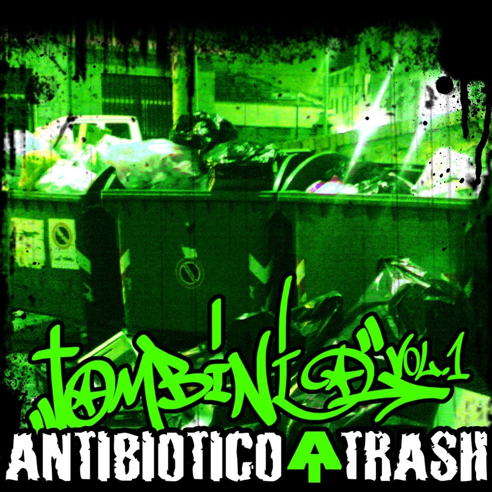 Album cover art for "Il processo del martedì" by Antibiotico Trash Crew