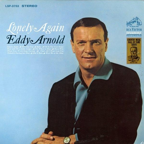Album cover art for "Did It Rain" by Eddy Arnold