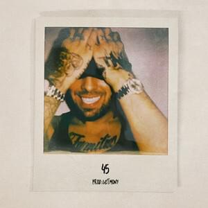 Album cover art for "45" by Sentino