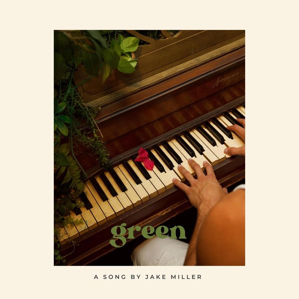 Album cover art for "Green" by Jake Miller