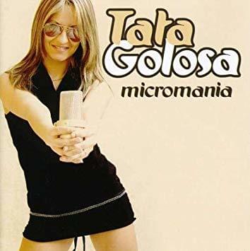 Album cover art for "Micromanía" by Tata Golosa