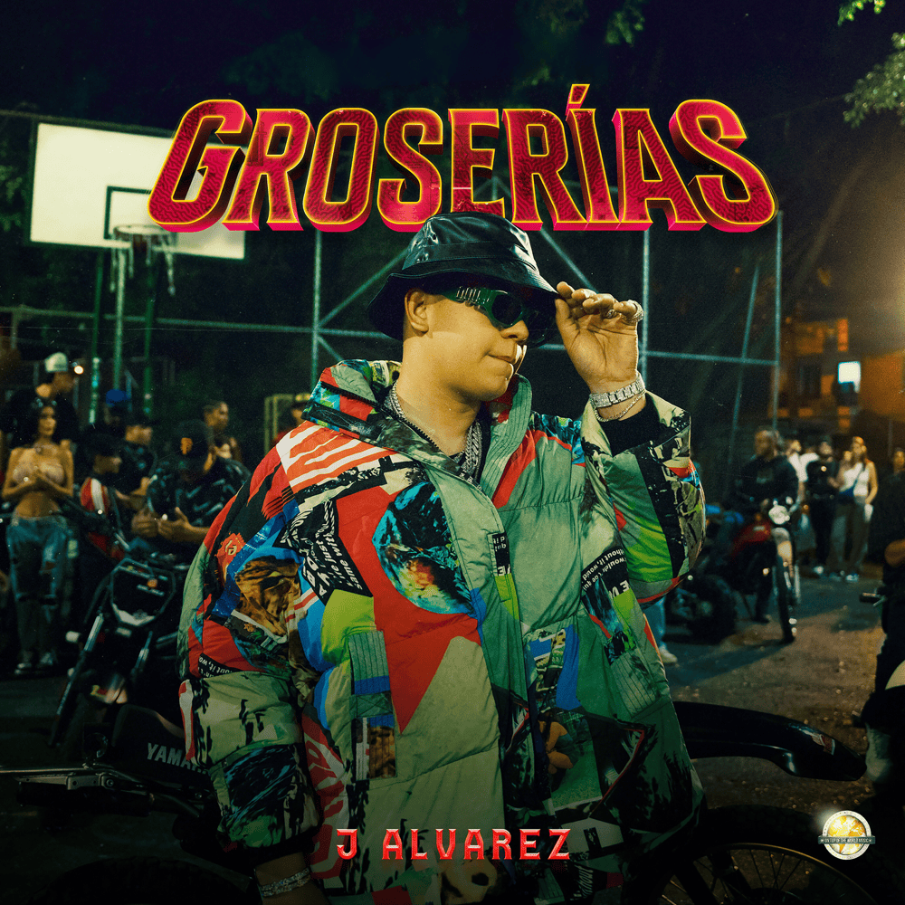Album cover art for "Groserías" by J Álvarez