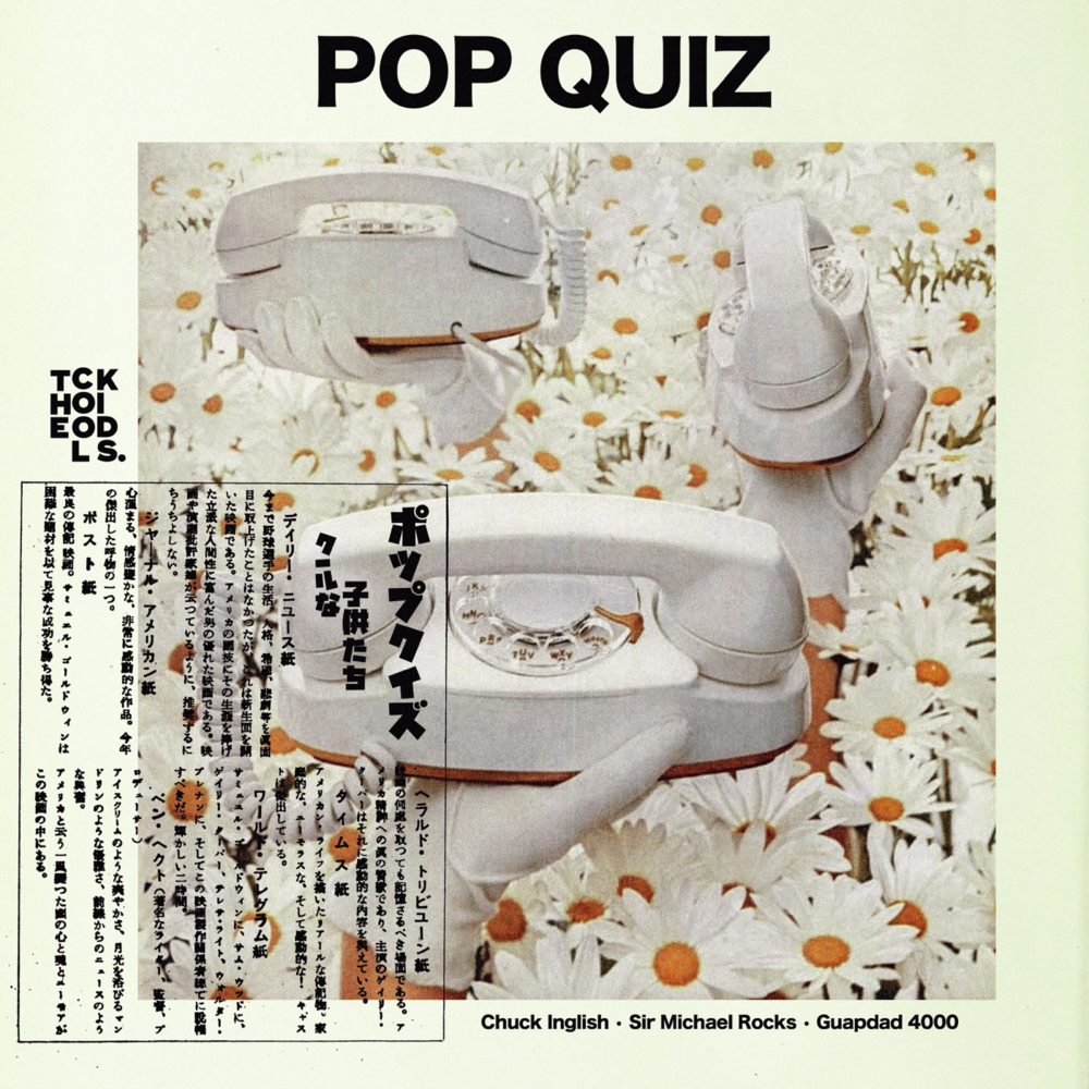 Album cover art for "Pop Quiz" by The Cool Kids
