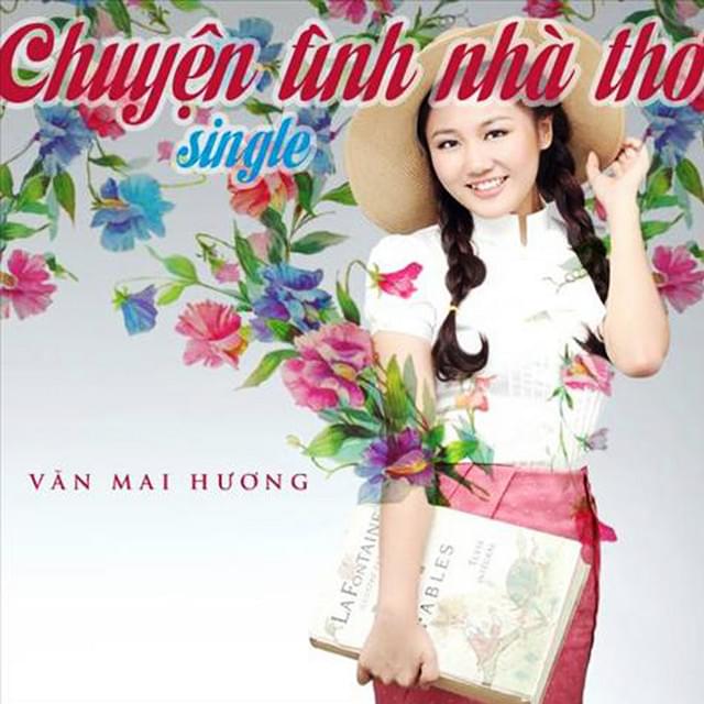Album cover art for "Chuy�n T�nh Nh� Th�" by Văn Mai Hương