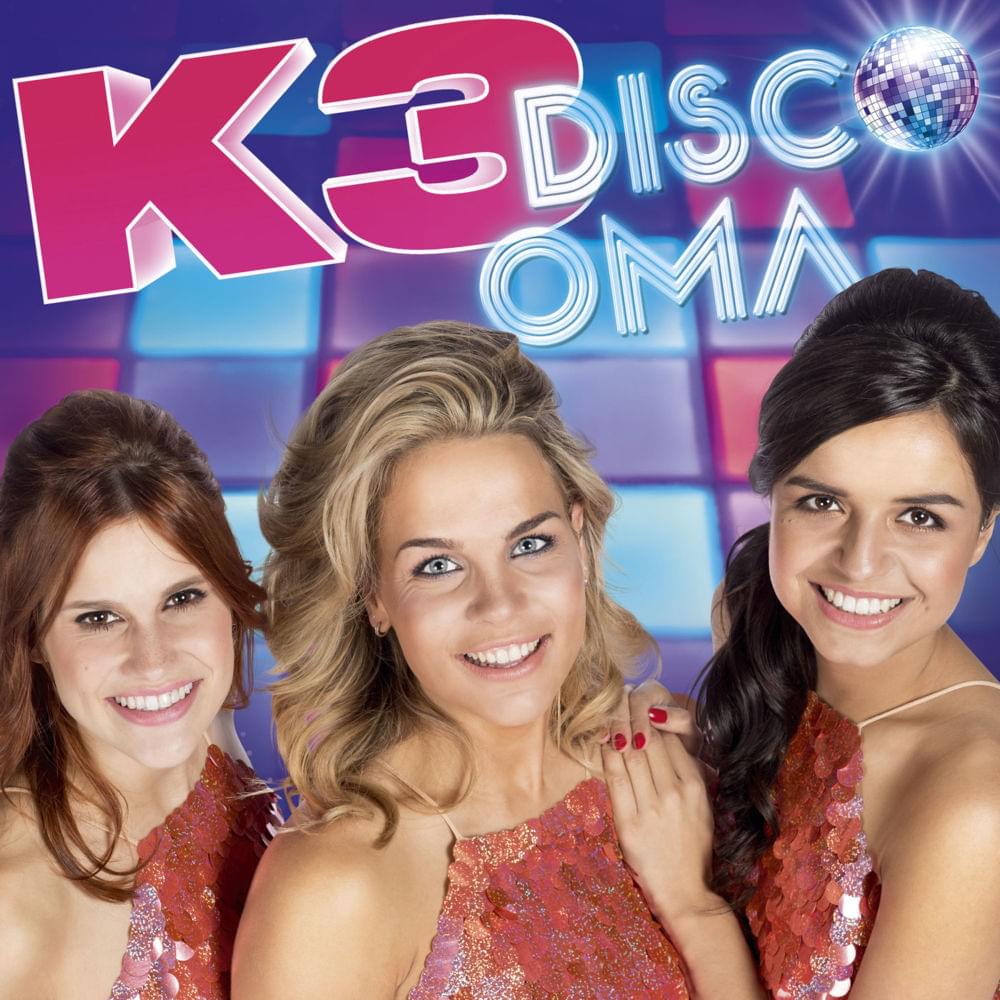 Album cover art for "Disco Oma" by K3