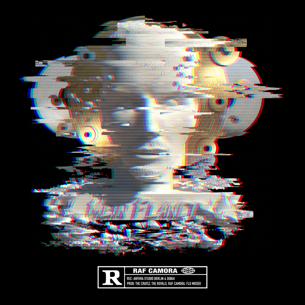 Album cover art for "Mein Planet" by RAF Camora