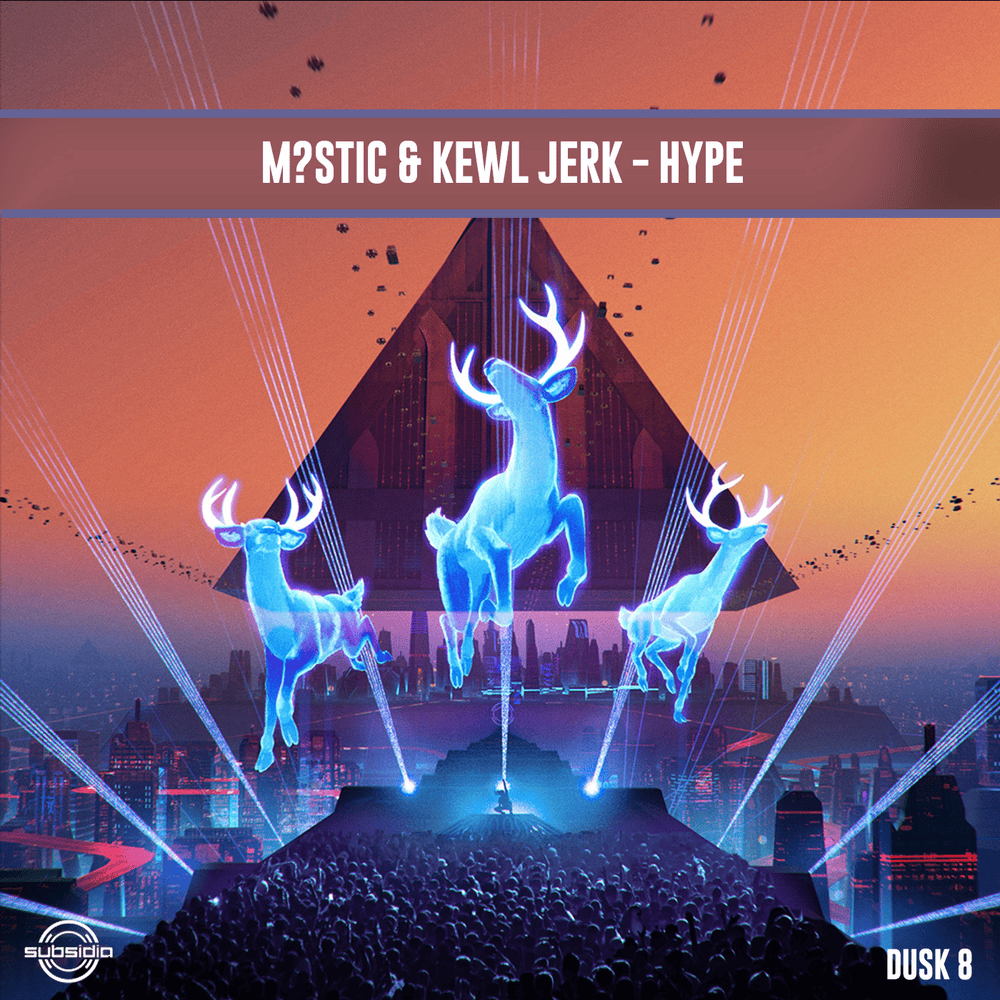 Album cover art for "Hype" by M?STIC