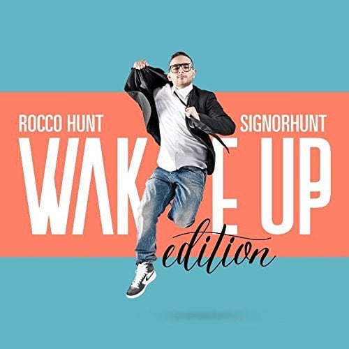 Album cover art for "Wake Up" by Rocco Hunt