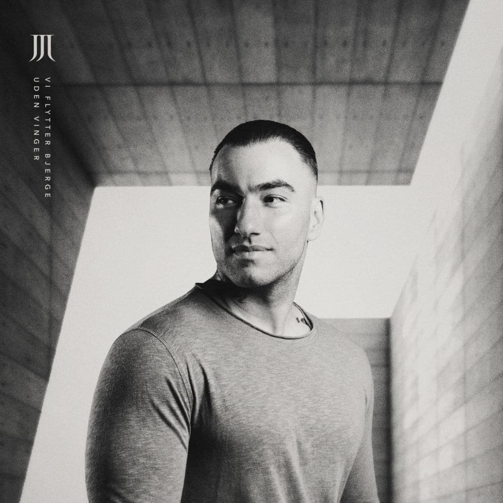 Album cover art for "Vi Flytter Bjerge" by Joey Moe