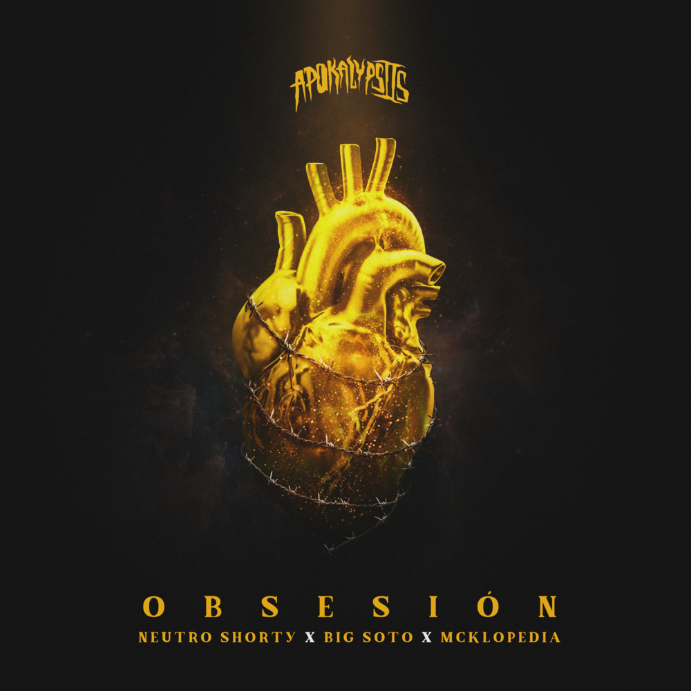 Album cover art for "Obsesión" by Big Soto