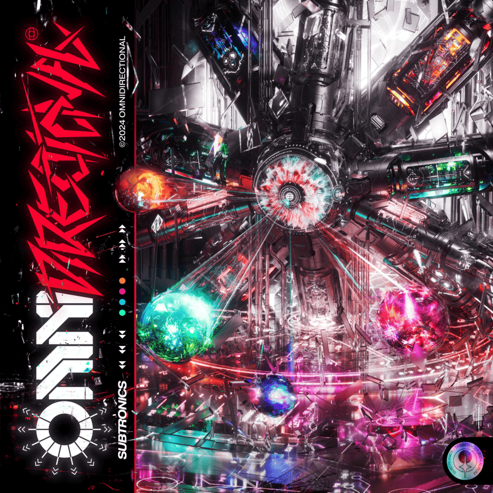 Album cover art for "Omnidirectional" by Subtronics